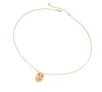Uqezagpa Elegante collar con colgante de lágrima de coma, textura de aleación, cómoda cadena de suéter, adecuado para la moda, Size Approx. 272.7inch707cm, Metal, No es una piedra preciosa