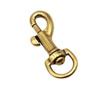 Uqezagpa Elegante soporte de gancho de metal, accesorios prácticos para sillines, bolsas, correas de hombro, práctico accesorio de hardware para correa de perro, gancho versátil para correas, talla