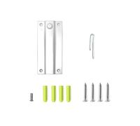 Uqezagpa Elegante soporte de pared para rack HT A9 para uso doméstico, diseño fácil de usar, sonido envolvente, soporte de techo de metal grueso