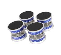 Uqezagpa Equipo de sonido de 4 piezas de aisladores de vibración para un aislamiento de sonido superior y amortiguador giratorio