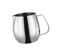 Uqezagpa Espumador profesional de café con leche de acero inoxidable, jarra de leche para máquina de espresso, baristas en casa, jarra de baristas