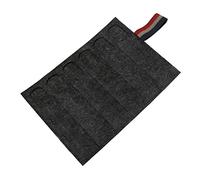Uqezagpa Estuche multicolor para bolígrafo de una sola cubierta, funda de fieltro para regalo de cumpleaños, bolsa de fieltro para una sola, Cortina de bolígrafo gris