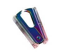 Uqezagpa Extractor de grapas ergonómico de mandíbula pequeña, portátil, fácil de operar para oficina, escuela y hogar