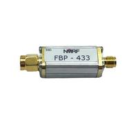 Uqezagpa Filtro de paso de banda FBP-144 de 144 MHz de 2 m con alta selectividad y supresión fuera de banda para receptores, filtro de paso de banda