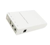 Uqezagpa Fuente de alimentación ininterrumpida de 24 W, 5 V, 9 V, 12 V, adaptador de corriente de respaldo de 10400 mAh, suministro ininterrumpido para módem WiFi Router Módem