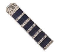 Uqezagpa Fuente de alimentación solar plegable compacta de 10 W, 12 W, 14 W, para equipo de fotografía al aire libre y teléfonos móviles, panel de cargadores solares ligero y plegable