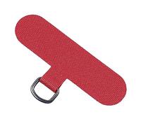 Uqezagpa Funda con cordón para teléfono con agujero de metal para tarjeta de conexión de teléfonos celulares