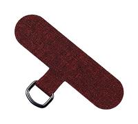 Uqezagpa Funda con cordón para teléfono con agujero de metal para tarjeta de conexión de teléfonos celulares