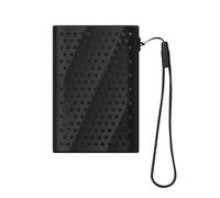 Uqezagpa Funda de silicona flexible e impermeable para SSD T9 que mantiene tu unidad segura en movimiento y retira