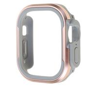 Uqezagpa Funda mejorada para Watch Series /7/6/5/4/SE2 40/41/44/45 mm, funda protectora utilizada para reloj de aleación de aluminio y