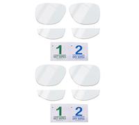 Uqezagpa Funda protectora fina de hidrogel para superficies de gafas VITURE VR tecnología fácil de limpiar, accesorios para gafas AR