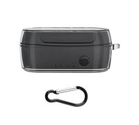 Uqezagpa Funda transparente a prueba de golpes apta para auriculares impermeables para funda de auriculares