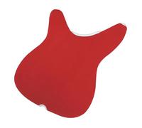Uqezagpa Fundas para guitarra, fundas para guitarra, fundas protectoras para guitarra eléctrica, Red, Size approx.43.5x42.5cm/17.12x16.73in