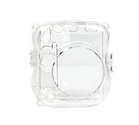 Uqezagpa Fundas rígidas transparentes para 12 personas, con corte preciso y fácil acceso al compartimento de películas, fundas de policarbonato con bolsillo para almacenamiento de fotos