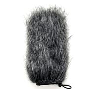 Uqezagpa Furry - Protector de viento para micrófono, de espuma de 9 a 24 cm para micrófono, resistente al viento, filtro pop