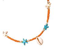 Uqezagpa Gargantilla de concha natural hecha a mano, ideal para vacaciones en la playa e ideas de regalos únicos, accesorios de moda, talla única, como se describe, como se describe