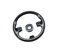 Uqezagpa Global - Dirección de poliuretano de 13 pies contra deslizamiento, plan ergonómico, automóviles, barcos, carros de golf, dirección impermeable para buques