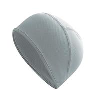 Uqezagpa Gorro de ciclismo de tela de seda de hielo suave y transpirable para debajo del casco, absorbe el sudor, para amantes del aire libre, gorro de ciclismo, secado rápido, transpirable