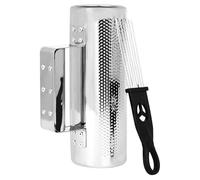 Uqezagpa Guiro Shaker de metal con raspador de percusión, instrumentos musicales Guiro para aprender temprano, juguete musical para vivir
