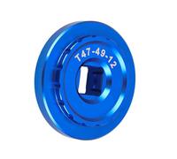 Uqezagpa Herramienta de extracción de manguitos de soporte inferior de aleación de aluminio para bicicletas de montaña, optimización y actualizaciones de tren de transmisión, adaptadores de pedalier