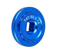 Uqezagpa Herramienta de extracción de manguitos de soporte inferior de aleación de aluminio para bicicletas de montaña, optimización y actualizaciones de tren de transmisión, adaptadores de pedalier