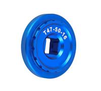 Uqezagpa Herramienta de extracción de manguitos de soporte inferior de aleación de aluminio para bicicletas de montaña, optimización y actualizaciones de tren de transmisión, adaptadores de pedalier