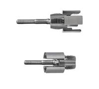 Uqezagpa Herramienta de roscado de tuberías de PVC para taladro eléctrico compatible con enhebrador interno externo para el hogar