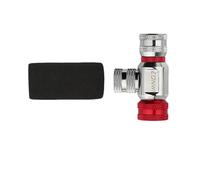 Uqezagpa Inflador de neumáticos de bicicleta de carretera, bombas de aire de CO2 con funda aislada, bombeo rápido para bicicletas, bombas de CO2, inflador de neumáticos de bicicleta