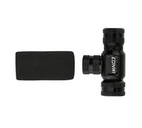 Uqezagpa Inflador de neumáticos de bicicleta de carretera, bombas de aire de CO2 con funda aislada, bombeo rápido para bicicletas, bombas de CO2, inflador de neumáticos de bicicleta