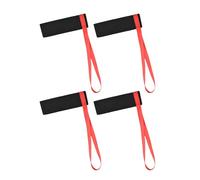 Uqezagpa Juego de 4 correas elásticas para guantes de esquí, guantes de esquí, esposas, soporte elástico para guantes de esquí, snowboard