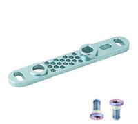 Uqezagpa Juego de adaptadores de freno de disco, convertidores de frenos de disco, soportes para bicicleta de montaña, adaptadores anodizados negros para bicicletas de carretera