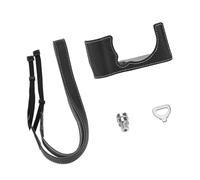 Uqezagpa Juego de media funda de piel para protección de cámara XM5 con correas de muñeca y fácil acceso, Black, 11.8x3.8x5.7cm Length 88149cm Width 2.5cm
