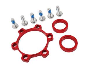 Uqezagpa Kits de adaptadores de conversión de buje de bicicleta de aleaciones de aluminio, ejes pasantes, juntas de reacondicionamiento de bicicletas, adaptadores de bujes de refuerzo, arandelas