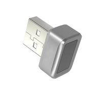 Uqezagpa Lector de huellas dactilares USB de 0,05 s de seguridad de inicio de sesión, sensores de 360 grados, para Windows 11/10 Hello Desktop Laptop 2 colores ventana Hello escáner de huellas