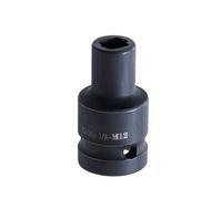 Uqezagpa Llaves de boquilla M6-24, adaptadores de enchufe de máquina hexagonal, cuadrados, portabrocas roscado de tornillo