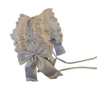 Uqezagpa Lolitas - Lazos de encaje para la cabeza, accesorios para el cabello, diadema de anime, sirvienta, cosplay, diadema con lazo para citas, fiesta diaria, tocado con volantes