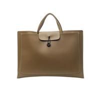 Uqezagpa Maletines para ordenador portátil, bolsa de cuero para mensajero, bolsas de negocios, funda de transporte para hombres y mujeres, maletines de cuero para ordenadores portátiles, Green, One