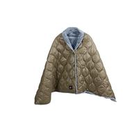 Uqezagpa Manta calentada para mochilero, funciona con USB, 160 x 70 cm, 3 temperaturas modificables, densa, flexible, plan inmunológico, camping, manta térmica con seguridad de sobrecalentamiento