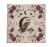 Uqezagpa Mantel cuadrado para decoración de juegos, lecturas de tarot, brujería, adivinación, mantel multifunción, mantel de tarots lavable