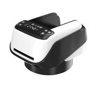 Uqezagpa Máquina automática de barajado y repartidor de tarjetas giratorio de 360 grados, barajador de tarjetas eléctrico de bajo ruido y distribuidor para fiestas, máquina de barajado automático