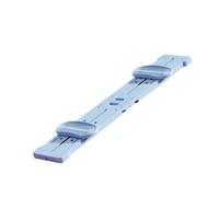 Uqezagpa Máquina de ejercicio de esquí plegable, entrenador ajustable para piernas y caderas, para fortalecedor pélvico, tonificador de muslos, gimnasio en casa, entrenamiento para entrenamiento de