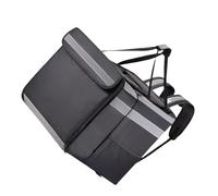 Uqezagpa Mochila de entrega aislada de grado comercial, plan en capas, inmune al calor, para proporcionar una bolsa cálida para llevar de negocios