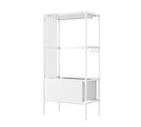 Uqezagpa Modulars Designs - Armario de instalación rápida, portátil, resistente, para una solución de almacenamiento flexible