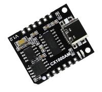 Uqezagpa Módulo de chip de voz MP3 compatible con MP3 con amplia capacidad de almacenamiento para personalizar anuncios auditivos, herramienta auditiva educativa