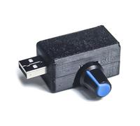 Uqezagpa Módulo de control de velocidad del ventilador USB con regulación para refrigeración portátil, controles de velocidad de entrada de 5 V