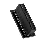 Uqezagpa Módulo protector de 20 pines TPM2.0 de 20 pines, bloque de seguridad, módulo de plataforma de confianza para componente de cifrado de computadora, componente de hardware de computadora