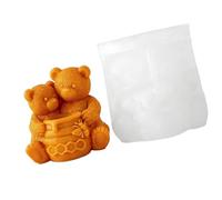 Uqezagpa Molde de silicona de grado alimenticio para resina, jabón, chocolate, hornear, decoración del hogar