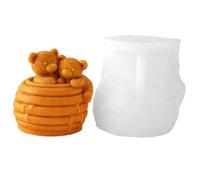Uqezagpa Molde de silicona de grado alimenticio para resina, jabón, chocolate, hornear, decoración del hogar