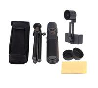 Uqezagpa Monocular de 10 x 40 pulgadas con lente, monoculares para adultos con adaptador de teléfono para observación de aves,