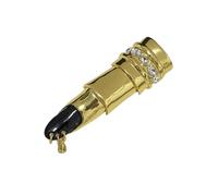 Uqezagpa Music Festival Essential Exagerated Drip Copper Joint Adjustable Wedding Band Accessory Music Festival Music Festival Must-have Extravagant Enamel-drip Brass Multi-finger, One Size, como se